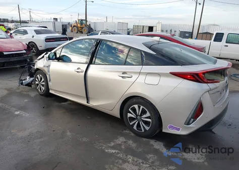 2019 Toyota Prius Prime Advanced из США, поврежденный, VIN JTDKARFP2K3110788